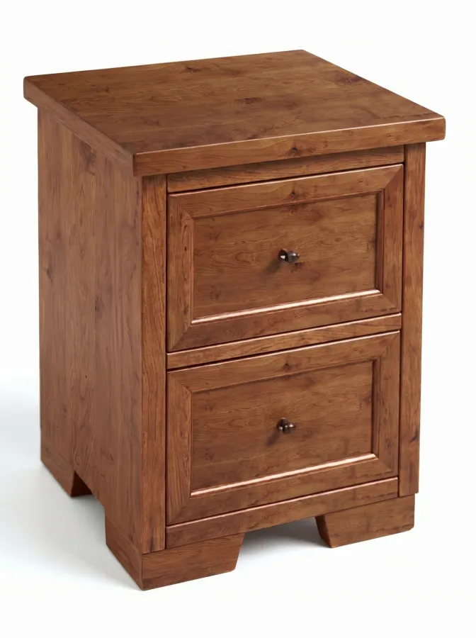 Criswell Farmhouse 2drawer nightstand