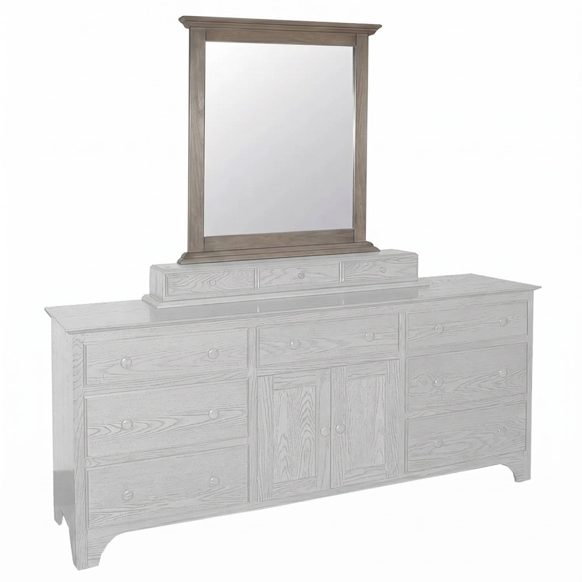 Criswell shaker mirror.