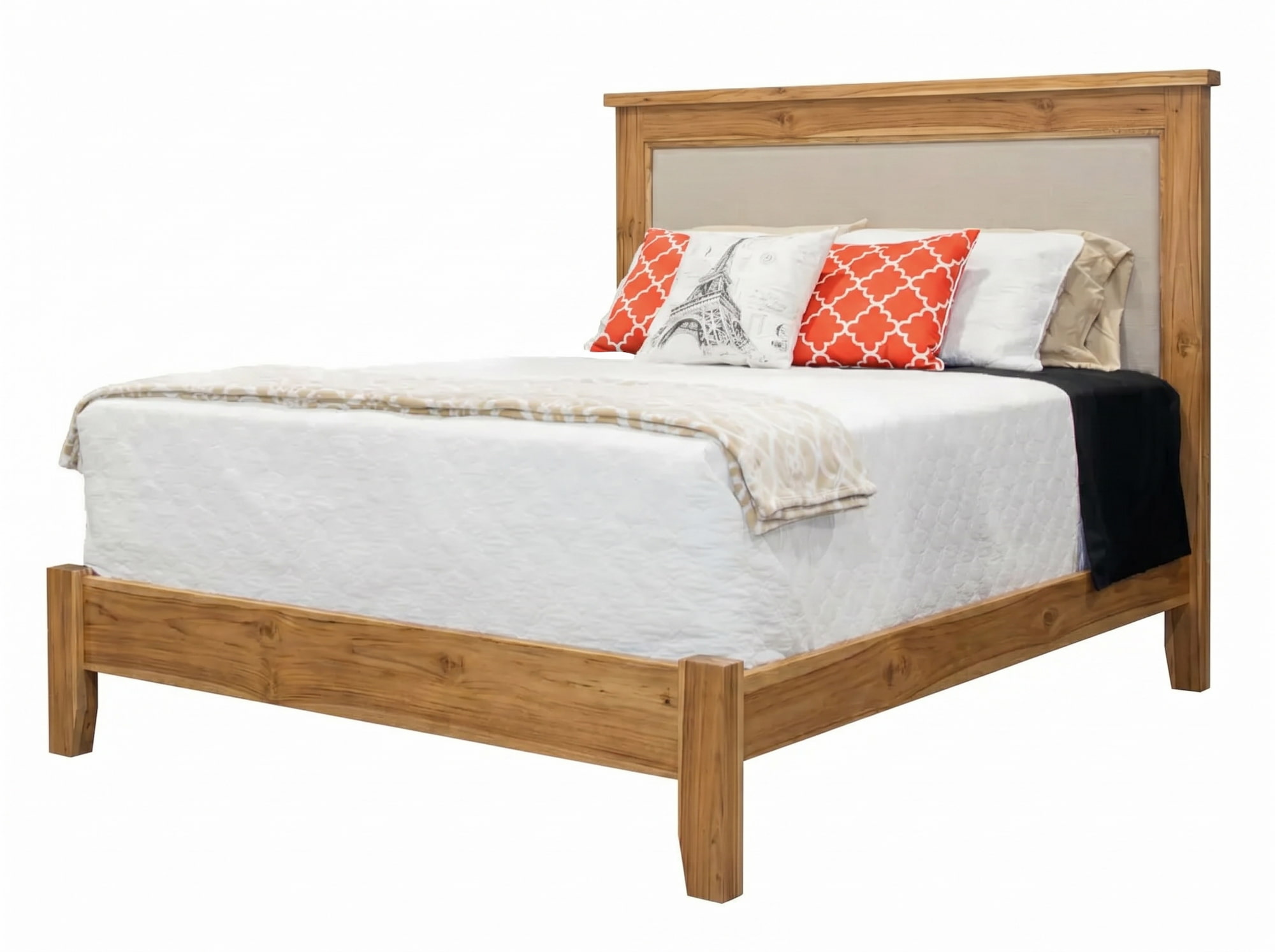 Criswell Kensington Fabric Panel bed