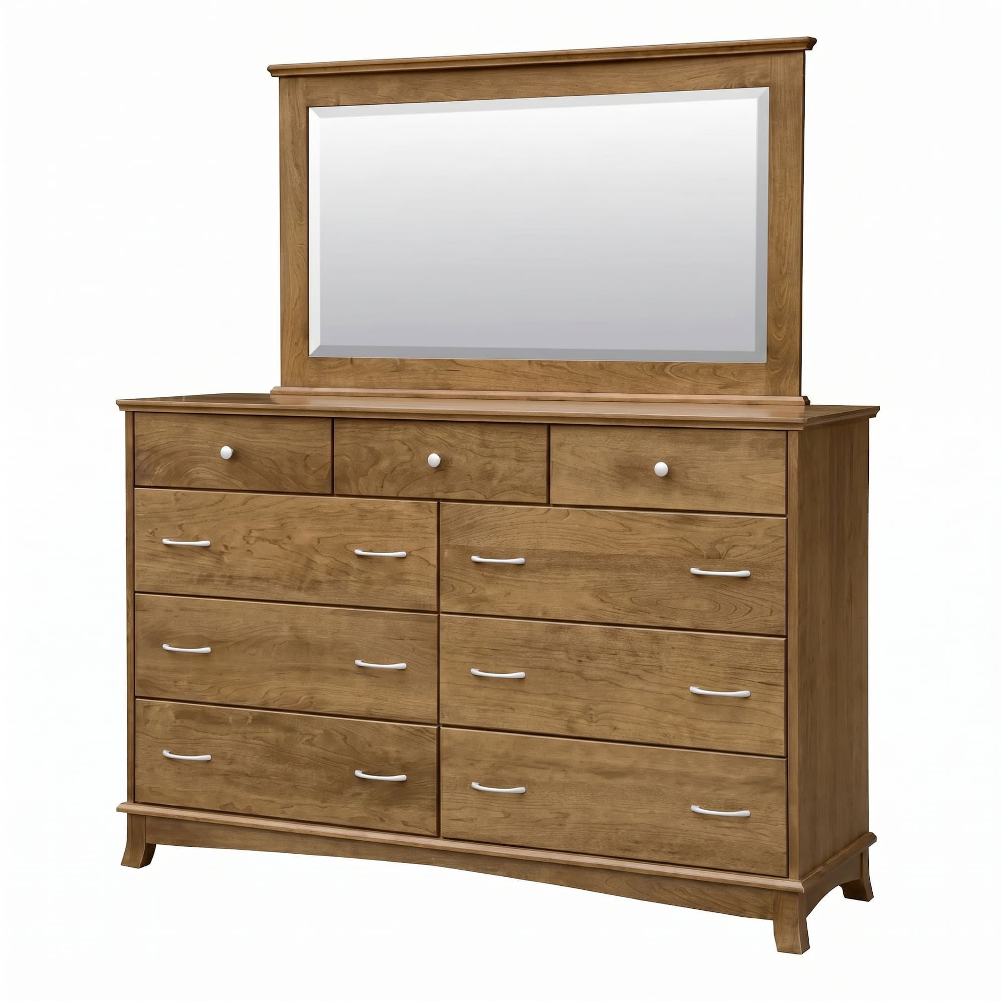711 Crescent dresser with 750 Mirror