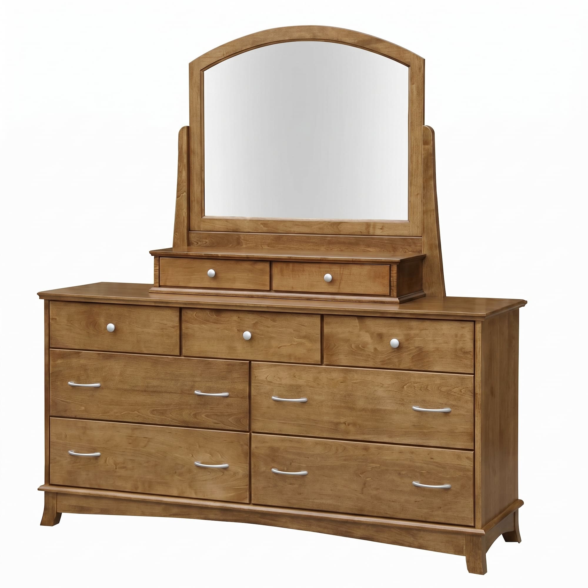 712 Double Dresser With jewelry box and mirror