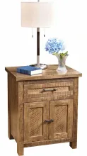 3120 1drawer 2door nightstand