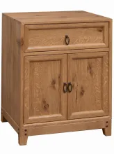 Criswell Glendale 1 drawer 2door nightstand.