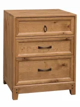 Criswell Glendale 3 drawer nightstand.