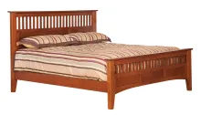 8001 Empire Mission Antique Panel Bed