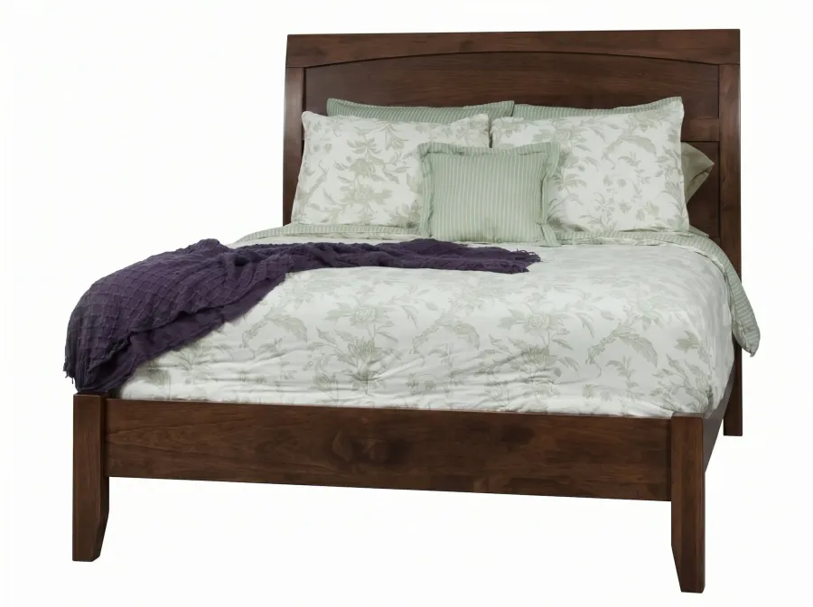 Criswell Kingston wood panel bed