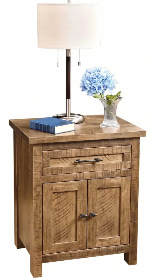 3120 1drawer 2door nightstand