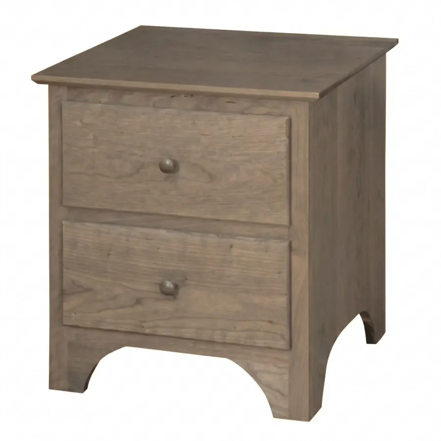 Criswell shaker 2drawer nightstand