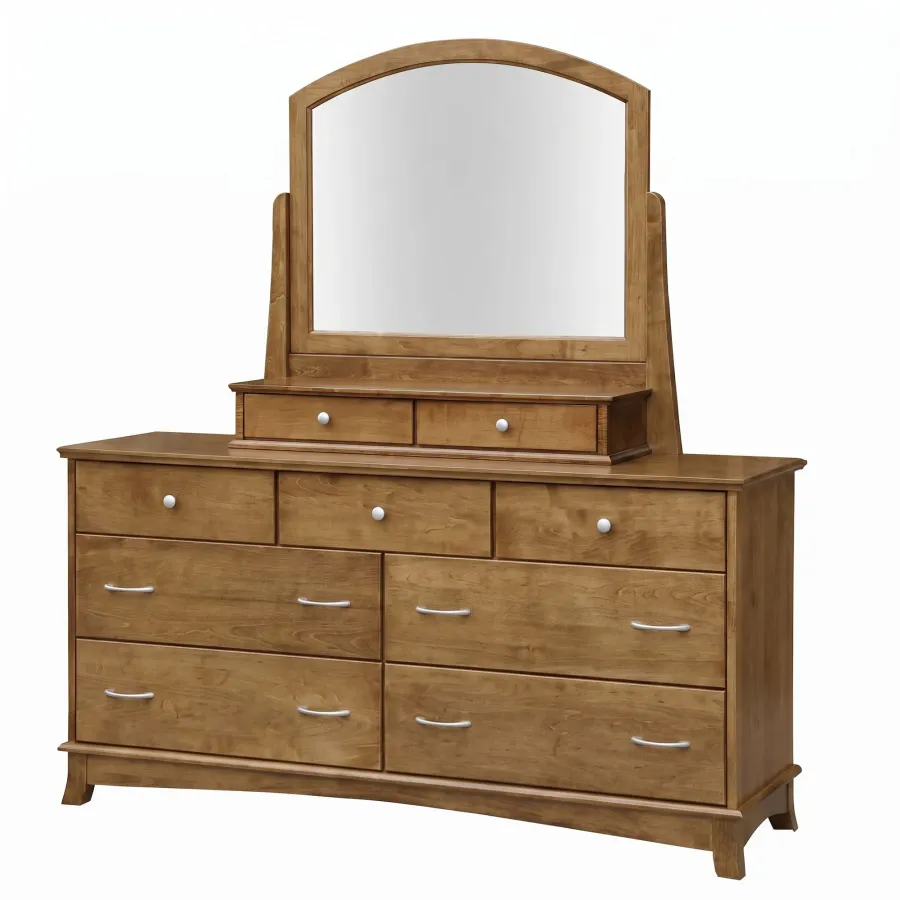 712 Double Dresser With jewelry box and mirror