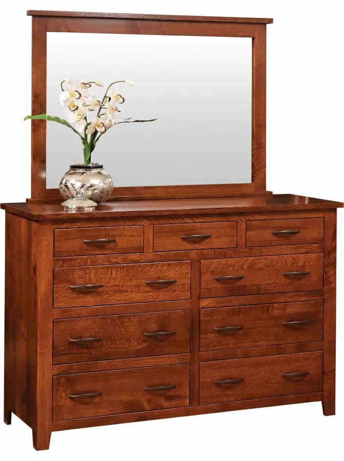 8111 Bloomfield Dresser With 8150 mirror