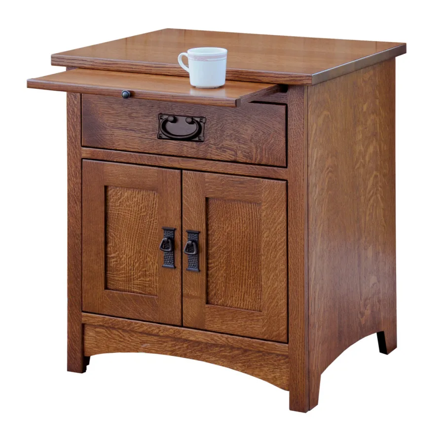 820 1-Drawer 2-Door Nightstand