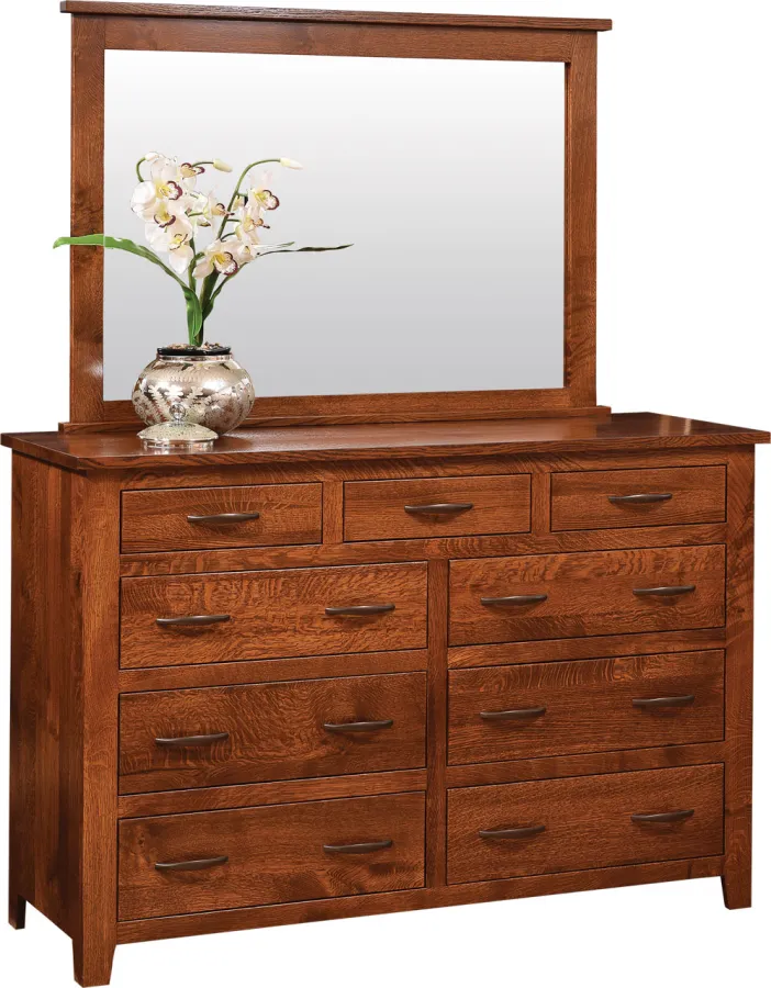 Tall Dresser With 8150 Mirror