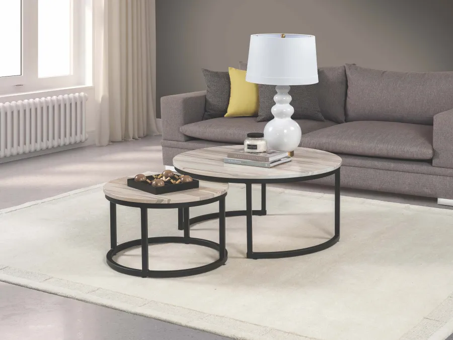 Delaney Nesting Tables Room Setting