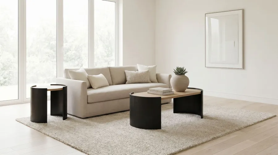 Criswell Tappen Coffee table and end table